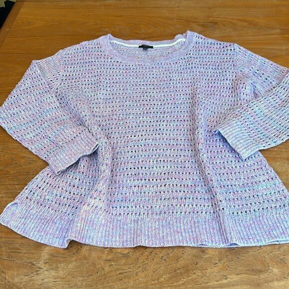 Talbots Sweater 1Xp varigated lavender shades - Picture 1 of 7